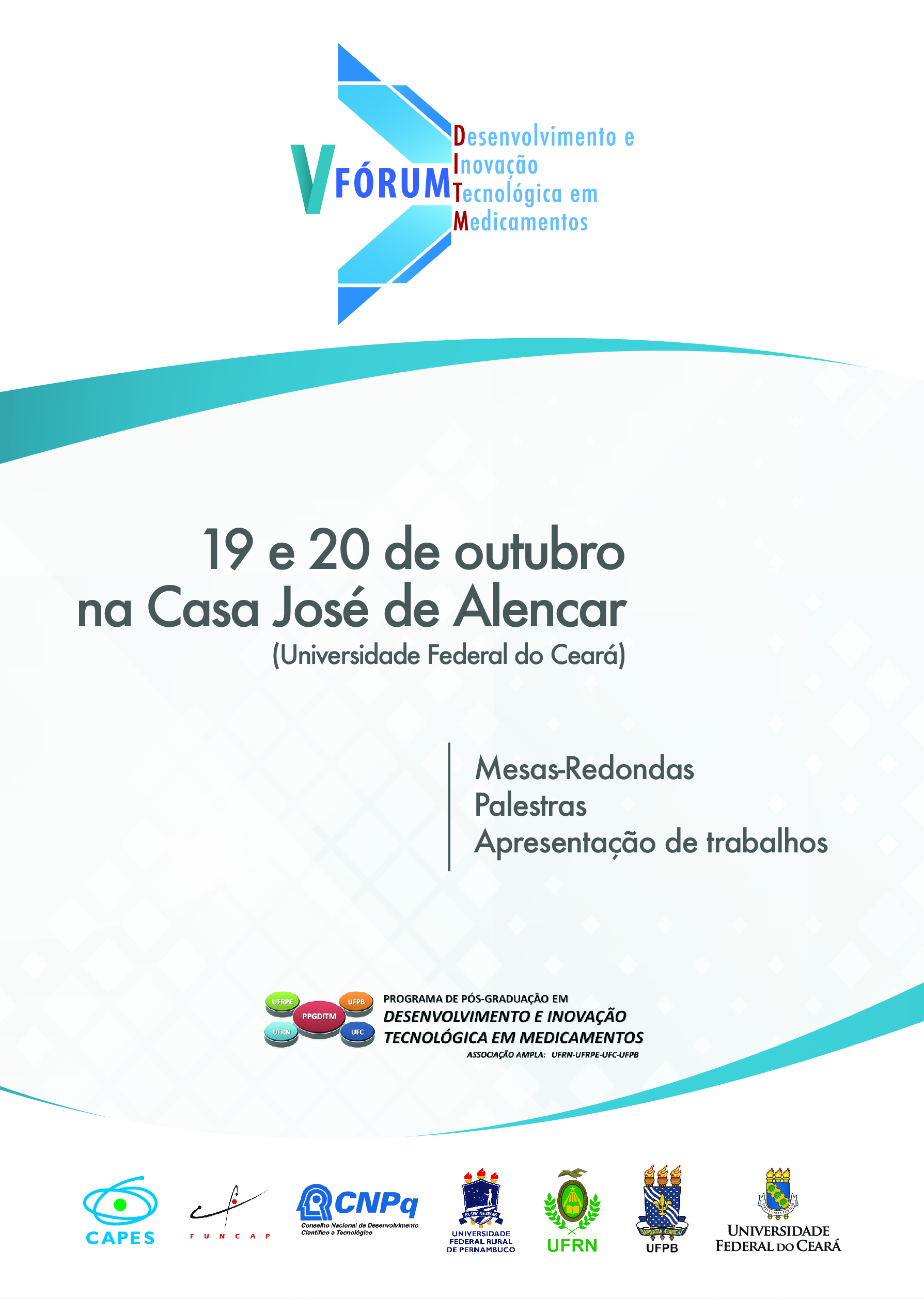 Cartaz V Fórum DITM